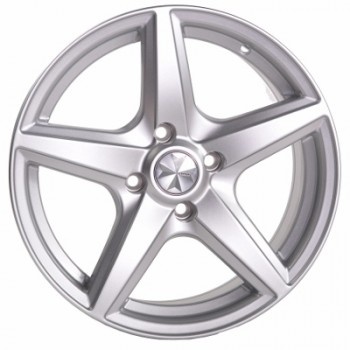 JH 1457 (Chevrolet) Silver R16 W7 PCD 5x105 ET 39 DIA 56.6
