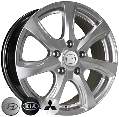 ZY 629 HS R16 W6,5 PCD 5x114,3 ET 50 DIA 67,1