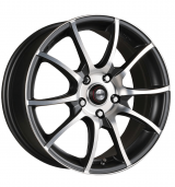 Racing Wheels H-470 BK-F/P R14 W6 PCD 4x98 ET 38 DIA 58,6