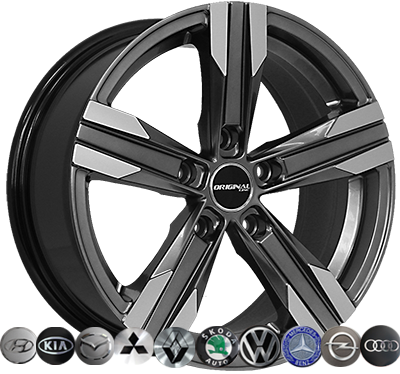 ZY 657 HB-P R16 W7 PCD 5x114,3 ET 40 DIA 67,1