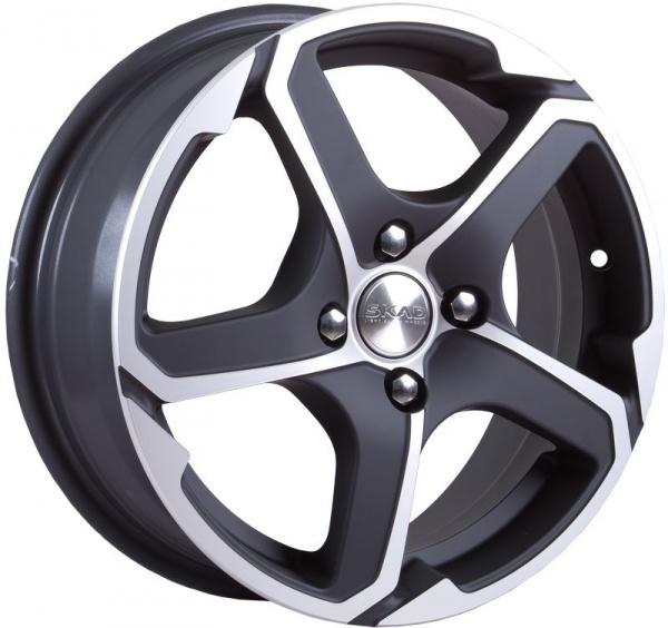 СКАД Аллигатор Алмаз Матовый R15 W6 PCD 4x100 ET 48 DIA 54,1