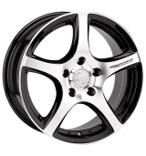 Racing Wheels H-531 BK-F/P R16 W7 PCD 4x114,3 ET 40 DIA 67,1