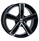Racing Wheels H-412 BK-F/P R15 W6,5 PCD5x105 ET39 DIA56,6