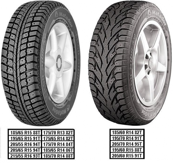 Matador MP 50 Sibir Ice 185/70 R14 88T не шип