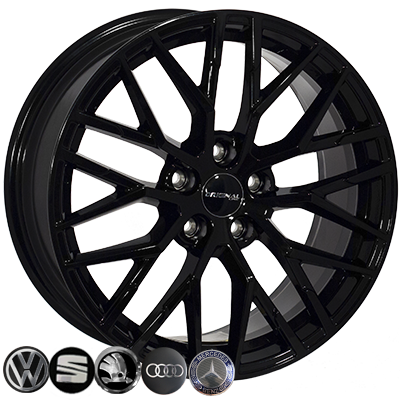 ZF TL1420NW Black R18 W8 PCD5x114,3 ET38 DIA73,1