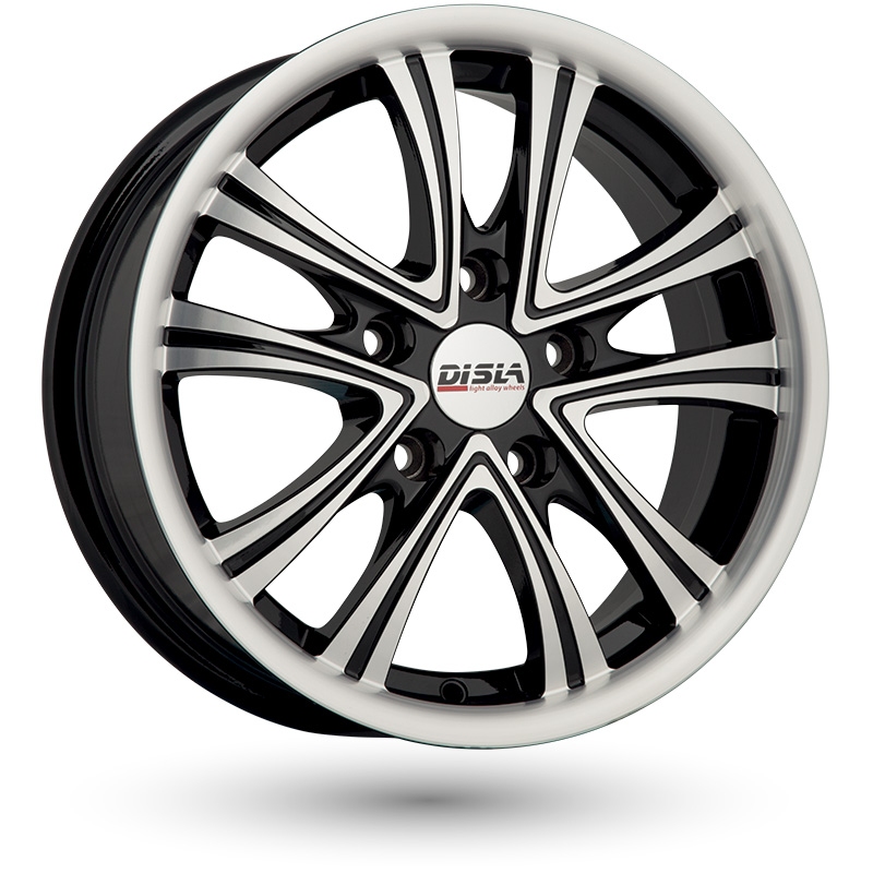 Disla 608 Evolution Black Diamond R16 W7 PCD5x118 ET38 DIA71,1