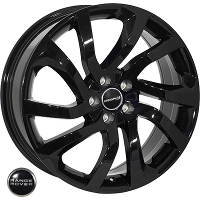 ZF 137 Black R19 W8 PCD5x108 ET45 DIA63,4