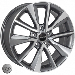 JH A5527 Gray R17 W7 PCD5x114,3 ET52 DIA67,1