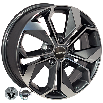 ZW BK5168 GP R16 W6,5 PCD5x114,3 ET45 DIA66,1