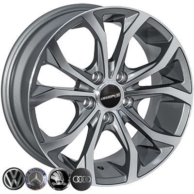 JH 00161 GP R16 W7 PCD5x112 ET35 DIA66,6