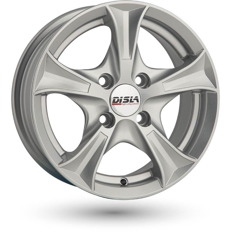 Disla 406 Luxury Silver R14 W6 PCD4x98 ET37 DIA67,1