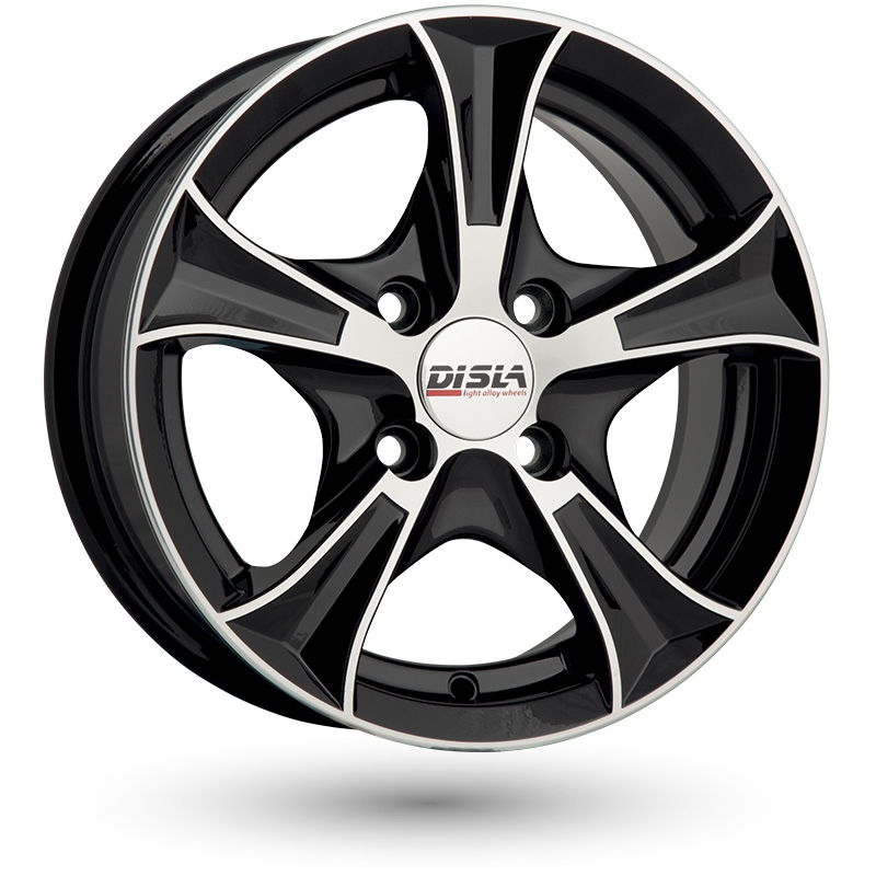 Disla 406 Luxury Black Diamond R14 W6 PCD4x98 ET37 DIA67,1