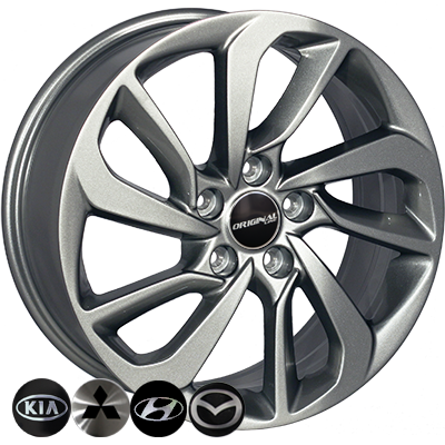 ZF TL0417 Dark Silver R17 W7 PCD5x114,3 ET51 DIA67,1