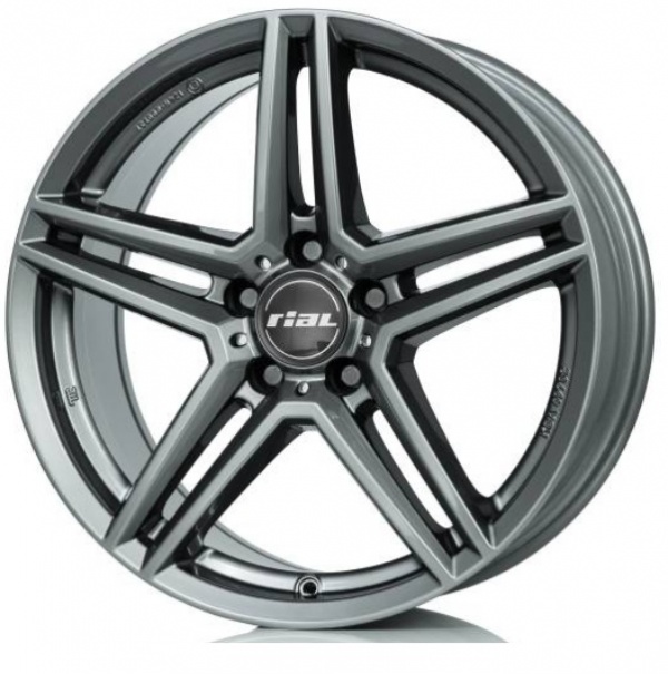 Rial M10 Metal Gray R19 W8,5 PCD5x112 ET54 DIA66,5