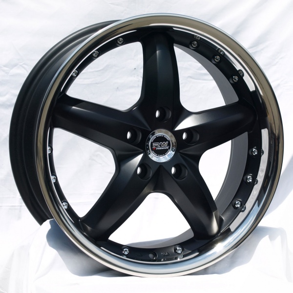 Racing Wheels H-303 BK/P R17 W7 PCD5x112 ET35 DIA73,1