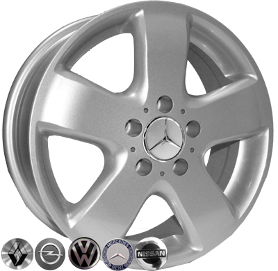 TRW Z343 S R16 W6,5 PCD5x120 ET45 DIA65,1