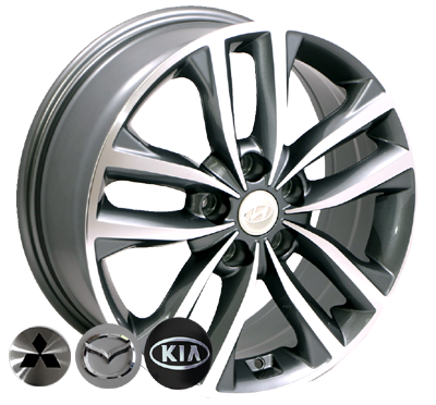 ZW BK846 GP R17 W7 PCD5x114,3 ET45 DIA67,1