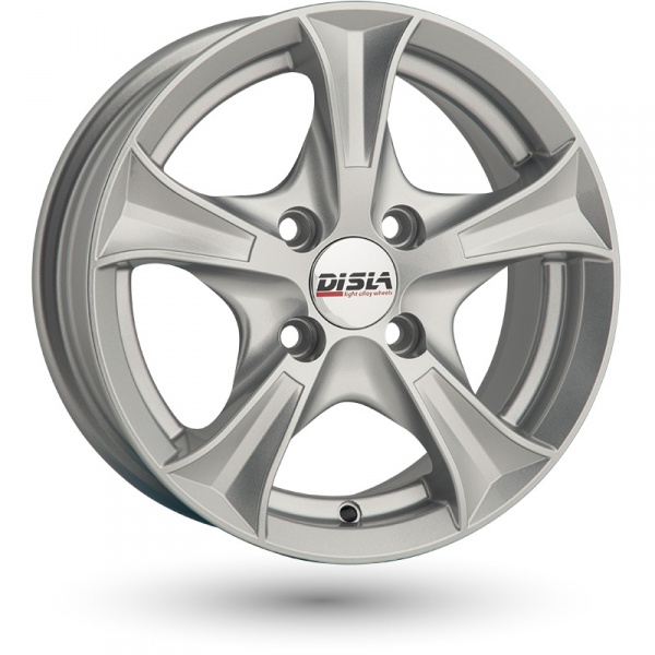 Disla 306 Luxury Silver R13 W5,5 PCD4x100 ET30 DIA67,1